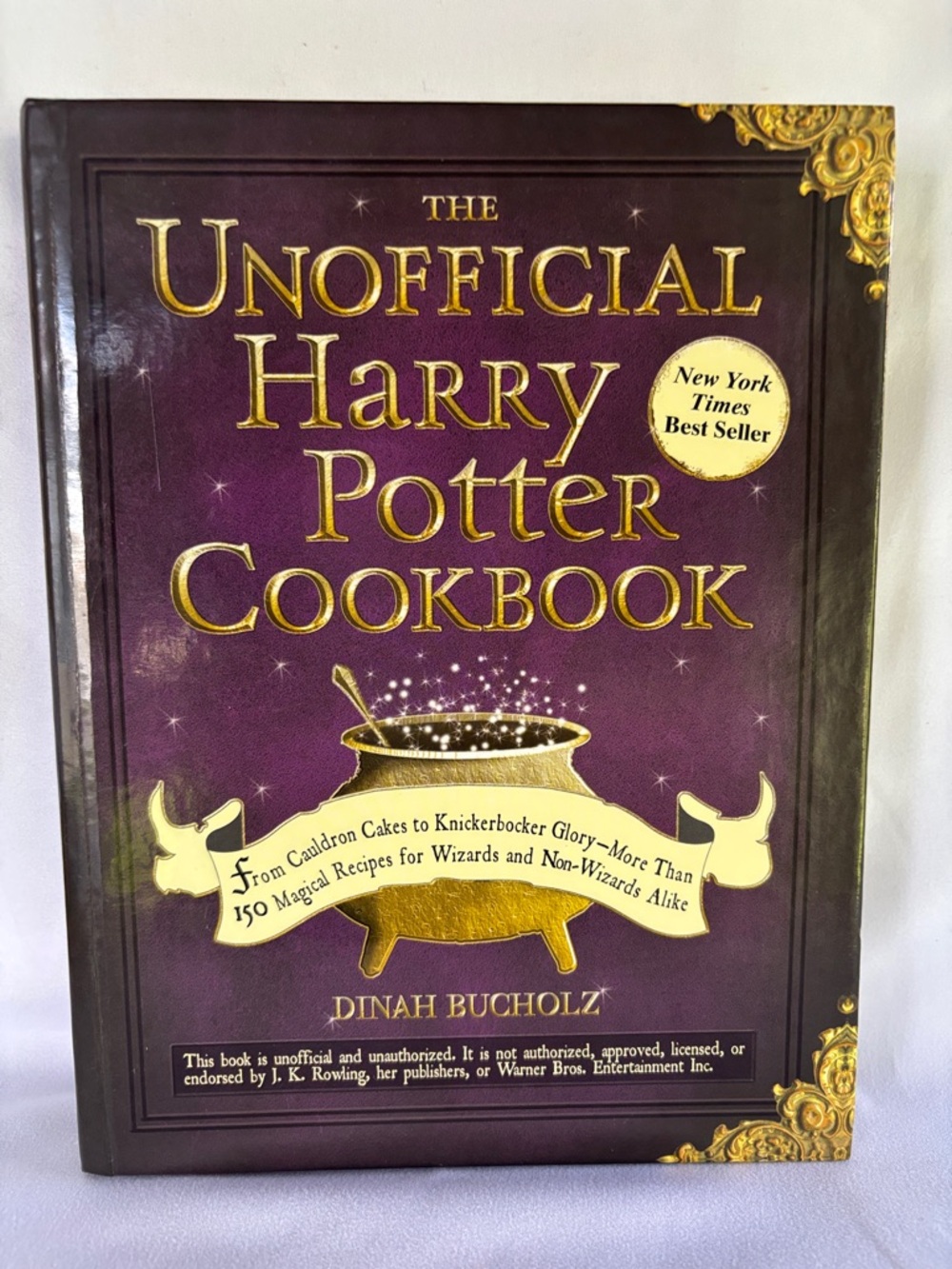 BRAND NEW ! THE UNOFFICIAL HARRY POTTER COOKBOOK- PUBLISHED IN 2010 - HARDCOVER